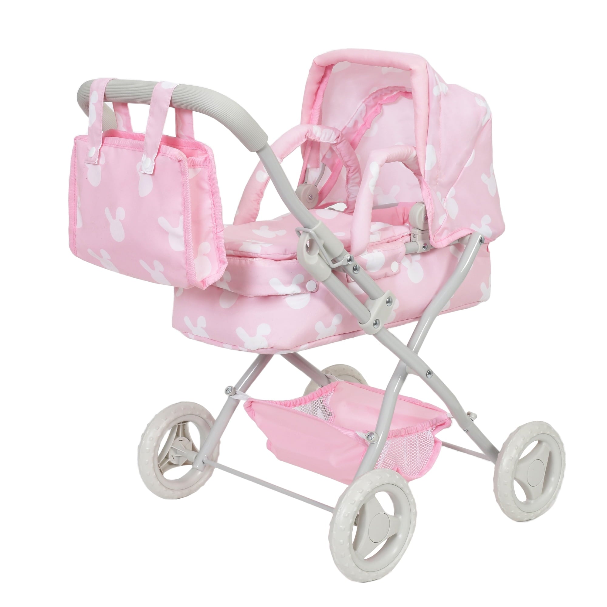 baby doll pram stroller Play Baby Doll Bassinet Stroller – TEAYINGDE