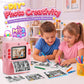 Yexmas Kids Instant Print Toys Camera, 1080P HD Digital Camera with 32GB SD Card, Thermal Print Toy Camera for Boys & Girls, Pink