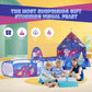 Yexmas 3 in 1 Kids Ball Pit with Play Tent and Play Tunnel, Kids Pop Up Tent for Indoor Outdoor, Toys for Boys Girls Babies Toddlers Playhouse