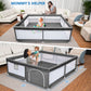 Babyeap Baby Playpen Large Play Yard Fence for Toddlers