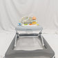 Babyeap Baby Walker,Foldable Baby Activity Walker with Wheels,Toddler Activity Centers,Removable Toys,Ages 6-15 Months,Gray