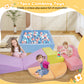 Yexmas 7-Piece Climbing Toys Soft Foam Set with Ball Pit,Indoor Play Gym Set for Toddlers