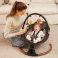 Babyeap Baby Swing for Infants, Electric Swing with 5 Sway Speed, 10 Lullabies, Black