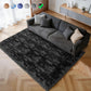 Cozydesg 4ftx6ft Large Area Rugs,Shag Fluffy Rugs for Living Room Bedroom, Modern Indoor Floor Rugs Soft Carpet Home Decro,Light Blue