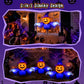 Yexmas 2-in-1 Halloween Inflatable Pumpkin Ghost,4 FT Halloween Window Decoration, Blow Up Outdoor Halloween Decor for Yard, Garden, Lawn, Porch,Indoor Outdoor Party