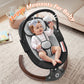 Babyeap Baby Swing for Infants,Electric Swing for Baby with Remote Control, 5 Speeds,Built-In Sounds,Pink
