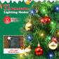 Yexmas 2PCS Pre-lit Artificial Mini Christmas Tree,30 Inch Small Tabletop Xmas Tree for Indoor Outdoor Christmas Decor