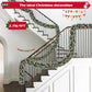 Yexmas 9ft Large Christmas Garland, Multi-Purpose Xmas Wreath with 60 LED Lights, Decorated with Pinecones, Berry Clusters, Battery Operated