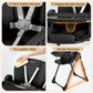 Babyeap Baby High Chair, Convertible Adjustable Feeding Chair with Removable Double Tray, Adjustable & Foldable Design Converts to Toddler Chair, for Babies & Toddlers,Gray
