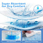 Zoolike Disposable Male Dog Diapers, Small Male Dog Wraps with Super-Absorbent,LeakProof&Wetness Indicator, 50 Count
