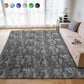 Cozydesg 4ftx6ft Large Area Rugs,Shag Fluffy Rugs for Living Room Bedroom, Modern Indoor Floor Rugs Soft Carpet Home Decro,Light Blue