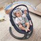 Babyeap Baby Swing for Infants,Electric Swing for Baby with Remote Control, 5 Speeds,Built-In Sounds,Pink