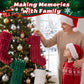 Yexmas 6pcs 20'' Christmas Stockings, Personalized Soft Plush Xmas Stockings, Large Christmas Stockings Hanging Ornaments for Xmas Tree Fireplace Party Family Holiday Decor