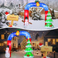 Lookfly 8FT Christmas Inflatable Archway with Snowman & Christmas Tree,Blow Ups Xmas Inflatable with LED Lights,Outdoor Decor for Xmas Holiday Party Yard Garden Lawn