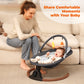 Babyeap Baby Swing for Infants, Electric Swing with 5 Sway Speed, 10 Lullabies, Black