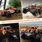 Yexmas 1:16 High-Speed RC Car,40KM/H All Terrain Remote Control Car,2 Batteries Gifts Toys for Kids Adults