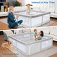 Babyeap Baby Playpen Large Play Yard Fence for Toddlers