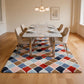 CozyDesg 4ftx6ft Area Rugs,Shag Fluffy Checkered Rugs for Living Room,Bedroom,Modern Room Decor Carpet, Non-Slip Floor Rug,ColorfulA