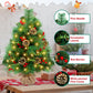 Yexmas 2PCS Pre-lit Artificial Mini Christmas Tree,30 Inch Small Tabletop Xmas Tree for Indoor Outdoor Christmas Decor