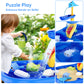 Yexmas Sand Water Table for Toddlers, Sand Table and Water Play Table, Kids Table Activity Sensory Play Table Beach Sand Water Toy 37 Pcs Accessories Outdoor Backyard for Baby Kids Children Gift