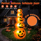 Yexmas 10ft Halloween Inflatable Pumpkins Outdoor Decor with Black Cat Tombstone and Spectre,Built-in LED Lights,for Halloween Party,Yard,Garden,Lawn