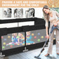 Babyeap Large Baby Playpen with Mat,71"x50"Playpen for Babies and Toddlers,Baby Play Yard Baby Fence Play Area Indoor Outdoor,Black