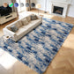 Cozydesg 4ftx6ft Large Area Rugs,Shag Fluffy Rugs for Living Room Bedroom, Modern Indoor Floor Rugs Soft Carpet Home Decro,Light Blue