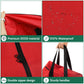 Yexmas 3 Pack Large Christmas Tree Storage Bag,Fits up to 7.5 ft Artificial Trees,Christmas Wreath Garland Storage Bag,Christmas Ornament Storage Box,Reinforced Handles & zipper,Red