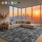 Cozydesg 4ftx6ft Large Area Rugs,Shag Fluffy Rugs for Living Room Bedroom, Modern Indoor Floor Rugs Soft Carpet Home Decro,Light Blue