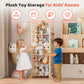 babyeap Wooden Stuffed Animal Storage,Large Stuffed Animal Holder,Natural PineWood Toy Storage,Plushies Storage for Kidroom,Playroom,Bedrooms & Toddler Room