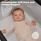 Babyeap 3in1 Baby Bassinet Bedside Sleeper, Rocking Bassinet for Newborn, with Large Storage Basket, Dark Gray