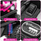 Yexmas 24V Kids ATV,Electric ATV for Kids 4 Wheelers Quad Car Toy, Ride On Toy Car As Gift for Kids,Pink