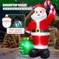 Yexmas 8FT Christmas Inflatable Santa Claus with Gift Bag,Christmas Blow Up with Built-in LED Lights for Indoor Outdoor Xmas Decoration