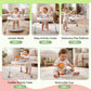 Babyeap 5-in-1 Baby Activity Center,Baby Jumper with 360° Rotating Seat and Music Toy,6 Months +