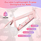 Lookfly 14" Kids Bike for Boys and Girls with Removable Training Wheels,Children's Cicycle,Pink