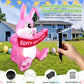 Yexmas 5ft Easter Inflatables,Blow Up Yard Decoration Happy Easter Bunny Decorations Built in LED Lights for Outdoor Lawn Garden Party