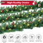 Yexmas 9ft Large Christmas Garland, Multi-Purpose Xmas Wreath with 60 LED Lights, Decorated with Pinecones, Berry Clusters, Battery Operated