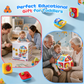 Yexmas 26-in-1 Montessori Baby Busy Cube, Toddler Activity Cube, Sensory Activity Toys for Toddlers, Early Educational Toys, Birthday Christmas Gift for Boys Girls