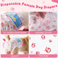 Zoolike Disposable Female Dog Diapers, Small Dog Diapers Female with Super-Absorbent, Leakproof&Breathable, 50 Count