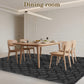 CozyDesg Area Rugs for Living Room，Black Rugs Shag Fluffy Shaggy Bedside Carpet, Large rug for Living Room Bedroom Dining Room Office Home Decor