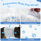 Zoolike Disposable Male Dog Diapers, Small Male Dog Wraps with Super-Absorbent,LeakProof&Wetness Indicator, 50 Count
