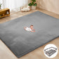 babyeap Baby Play Mat,50"x50" Playpen Mat,1.3" Extra Thick Crawling Mat for Floor Cushion,Removable Washable Cover Playmat for Babies Toddlers Infant,Gray