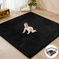babyeap Baby Play Mat,50"x50" Playpen Mat,1.3" Extra Thick Crawling Mat for Floor Cushion,Removable Washable Cover Playmat for Babies Toddlers Infant,Gray