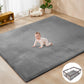 babyeap Baby Play Mat,50"x50" Playpen Mat,1.3" Extra Thick Crawling Mat for Floor Cushion,Removable Washable Cover Playmat for Babies Toddlers Infant,Gray