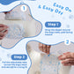 Zoolike Disposable Male Dog Diapers, Small Male Dog Wraps with Super-Absorbent,LeakProof&Wetness Indicator, 50 Count