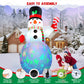 Lookfly 7FT Christmas Inflatable Scepter Soldier