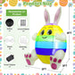 Yexmas 5ft Easter Inflatables, Blow Up Yard Decoration Built in LED Lights Bunny Egg Decorations for Outdoor Home Lawn Garden Holiday Party