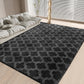 CozyDesg Area Rugs for Living Room，Black Rugs Shag Fluffy Shaggy Bedside Carpet, Large rug for Living Room Bedroom Dining Room Office Home Decor
