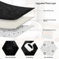 CozyDesg 9ft x 12ft Area Rugs, Soft Fluffy Area Rugs Floor Mat Floor Rugs for Living Room Bedroom Modern Decor Carpet,Black 2