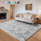 Cozydesg 4ftx6ft Large Area Rugs,Shag Fluffy Rugs for Living Room Bedroom, Modern Indoor Floor Rugs Soft Carpet Home Decro,Light Blue